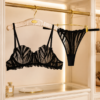 Zebra Desen Bralet Set