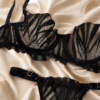 Zebra Desen Bralet Set