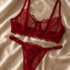 Jasmin Kırmızı Bralet Takım